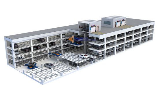 PPY平面移動(dòng)式立體車庫